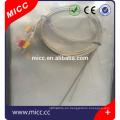 MICC Precision 100 Ohm Class A DIN Platinum Elements bayoneta Estiradores RTD con conexión de compresión